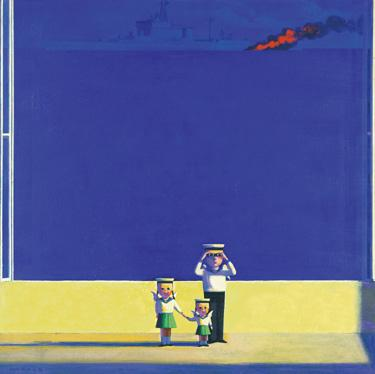 劉野 《看得見海的房間》 89.5×89.5cm 油畫畫布 2003

成交價(jià)：53.42萬(wàn)元

2005香港蘇富比
