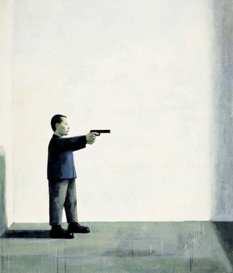 劉野 《自畫像》199×171cm 布面油畫 1994

成交價(jià)：156萬(wàn)港元

2006佳士得香港秋拍

