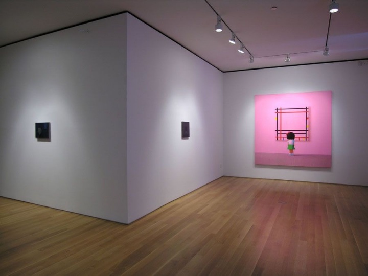  

“誘惑”劉野個(gè)展現(xiàn)場(chǎng) Sperone Westwater 畫廊，紐約 2006 圖片致謝：Sperone Westwater畫廊
