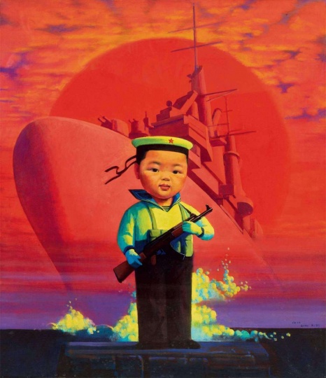 

劉野 《小海軍》 105×91cm 布面油畫 2000

成交價(jià)：1344萬(wàn)元

2010北京保利春拍
