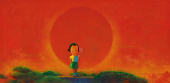 劉野 《煙》 178×356.5cm 亞克力畫布 2001-2002

成交價(jià)：370.4萬(wàn)港元

2006香港蘇富比春拍

