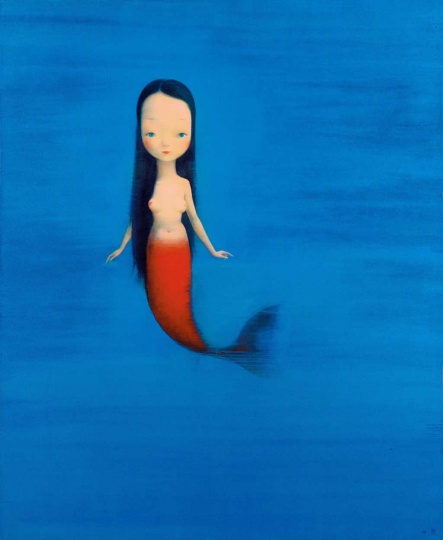 劉野 《美人魚》 220×180cm 油彩畫布 2004

成交價(jià)：1081.7萬(wàn)元

2007紐約蘇富比
