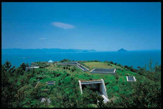 直島 Naoshima，圖片來(lái)源：安藤忠雄建筑研究所

 
