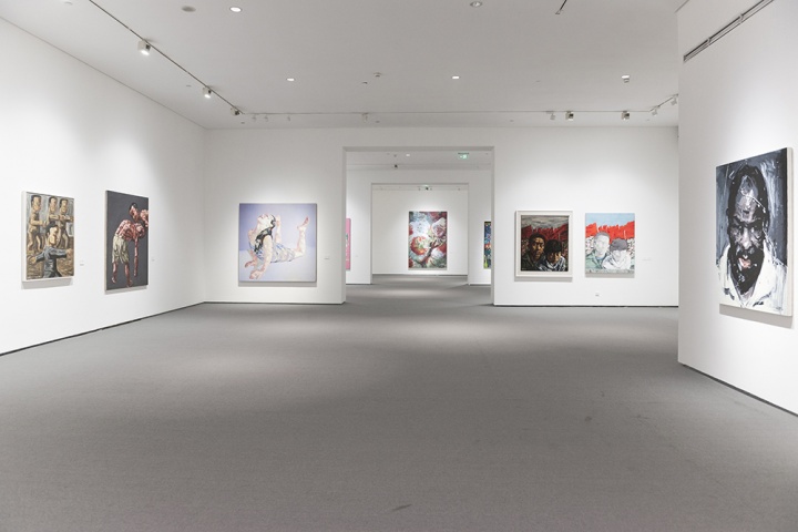 四川美術(shù)學院美術(shù)館新展“川美：‘新繪畫’的一代”現(xiàn)場 攝影：董林
