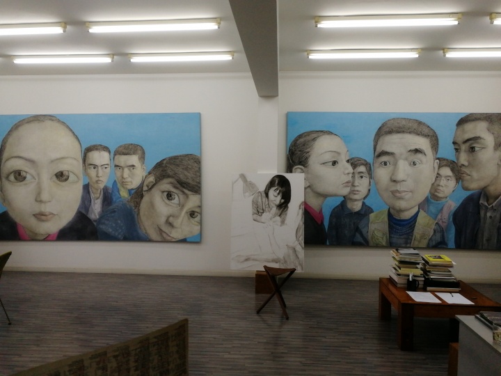 藝術(shù)家忻海洲位于重慶的工作室

