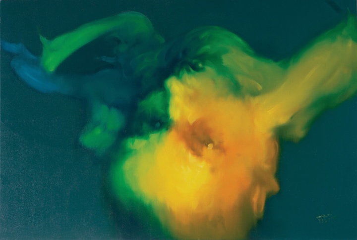 吳建軍 《身體的圖像No.27》135×200cm  布面油畫 2005
