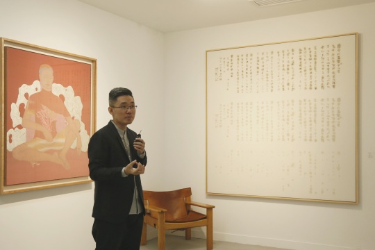 策展人叢濤現(xiàn)場導(dǎo)覽

