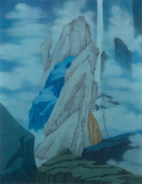 徐累《三體》66×51cm 紙本設(shè)色 2020
