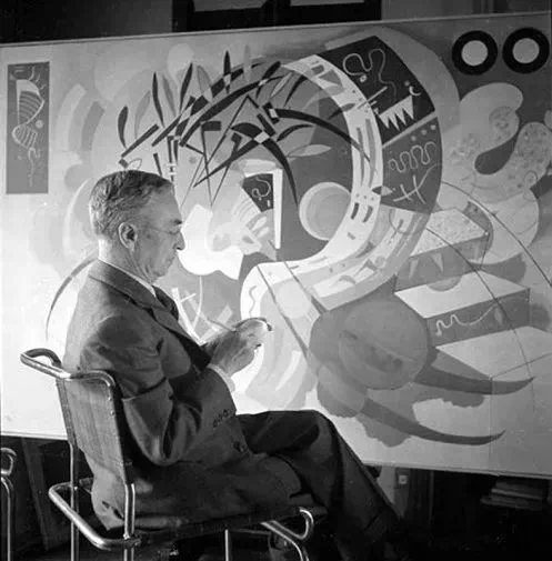 抽象藝術(shù)奠基人，瓦西里·康定斯基（Wassily Kandinsky，1866-1944）
