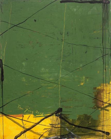 《無題》 200×160cm 布面丙烯 2016
