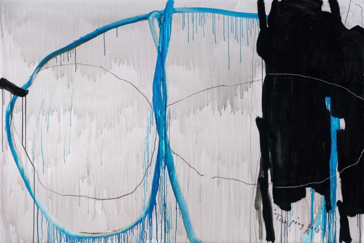 《無題》 200×300cm 布面丙烯 2018

 
