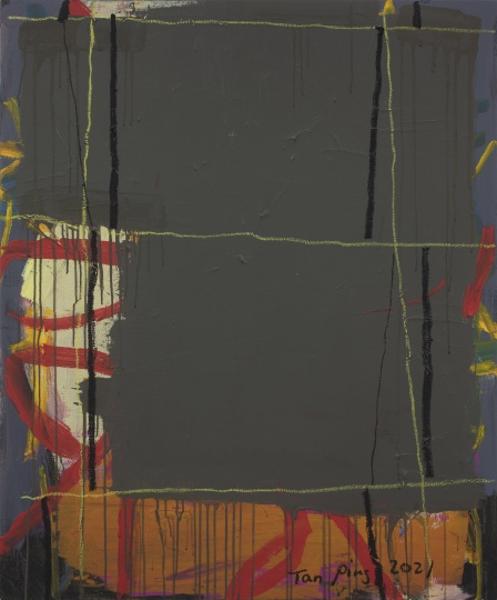 《無題》200×300cm 布面丙烯 2021  
