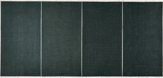 李華生《0679》 180 x 97 cm 每屏 四屏 紙本水墨 2006
