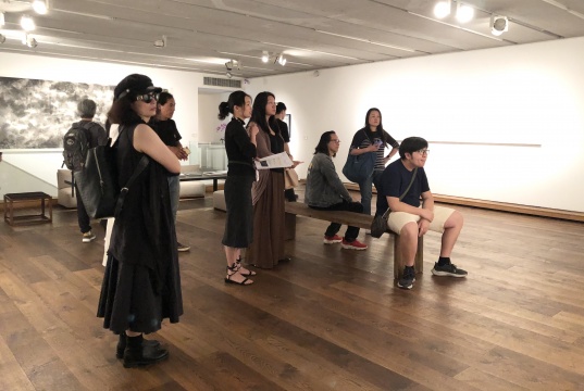 心畫：井上有一與李華生 墨齋展覽現(xiàn)場
