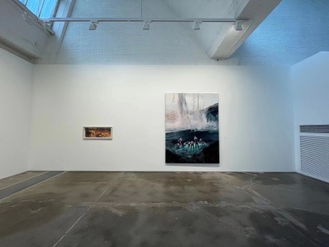 劉海辰個展“16:9 風(fēng)云無盡”展覽現(xiàn)場
