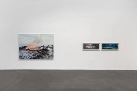 劉海辰個展“16:9 風(fēng)云無盡”展覽現(xiàn)場
