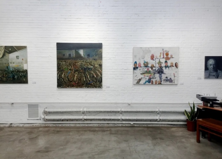 “農(nóng)少華：時間的富有者”展覽現(xiàn)場 紅門畫廊 2020
