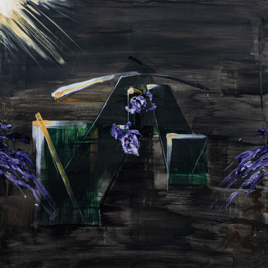 《自我介紹 2》 100×100cm 布面丙烯 2020 

 

