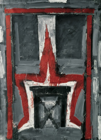 《權(quán)力的詞匯》 180×130cm 布面油畫 1993

 
