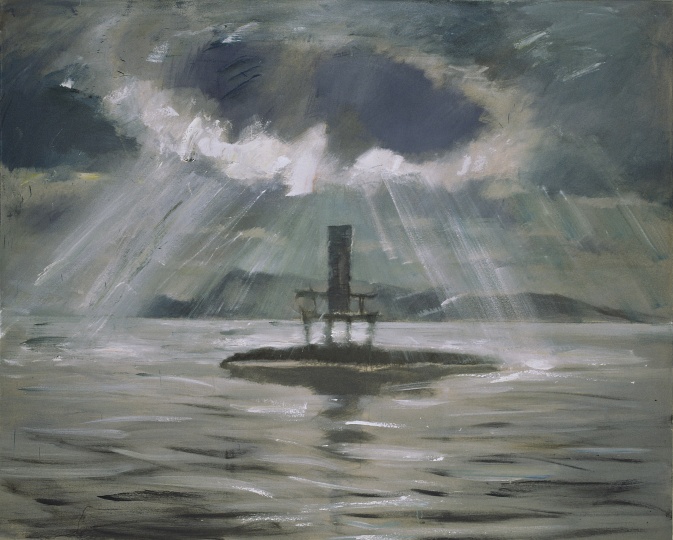 《光榮·孤島》 180×145cm 布面油畫 2005

 
