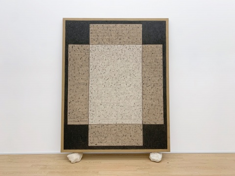 鄭江《地衣》，墨方展覽現(xiàn)場
