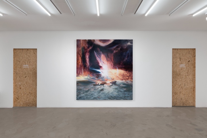 劉海辰個展“16:9風云無盡”現場，星空間
