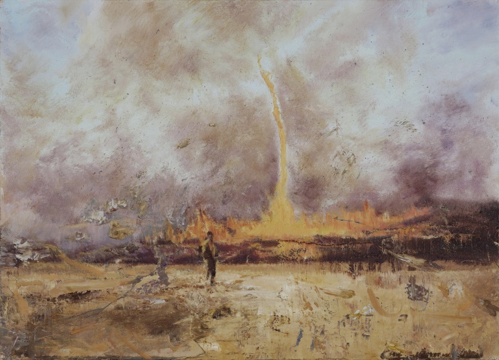 《荒野》 65×90cm 布面油畫 2020

 
