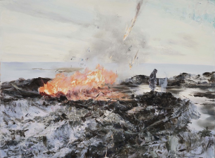 《先知》 160×220cm 布面油畫  2020
