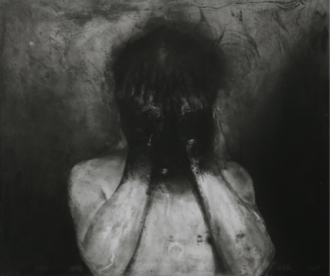 《肖像》50×65cm 銅版 2015

 

