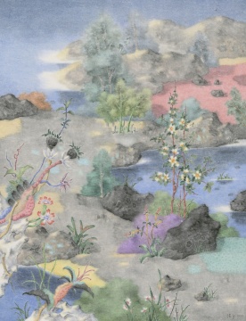 《諸野之孤》 150x115cm 紙本設(shè)色 2021
