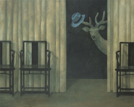 徐累 《鹿頂記》 65×88cm  紙本 1998
