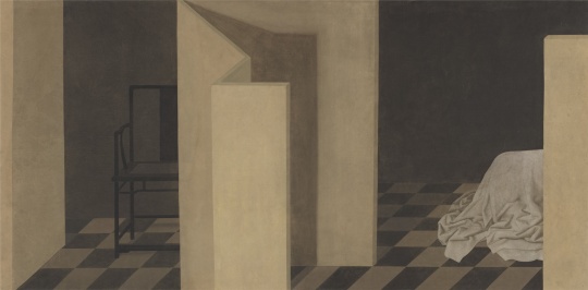 徐累 《迷失》   65×130.5cm 紙本 2004
