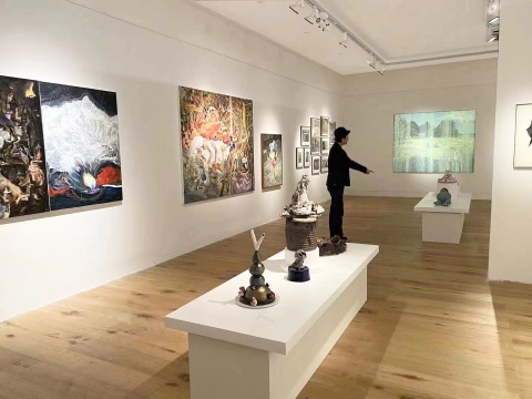 非凡仕藝術(shù)吳嘯海作品展，“傳說(shuō)”至此，投身事外