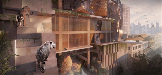 城市爛尾樓變成動物園，建筑師視角下的“解決方案”