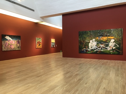 東南亞藝術群展“墜落”現(xiàn)場
