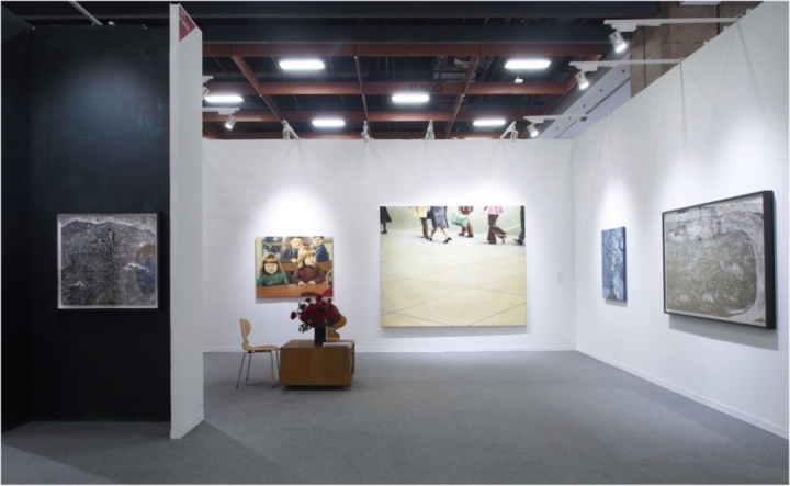 亞紀畫廊展位現(xiàn)場，臺北國際藝術(shù)博覽會，2021。圖片來源：亞紀畫廊
