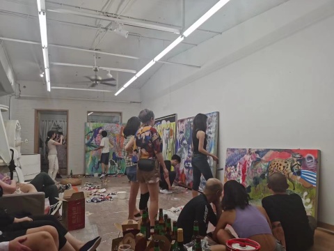 “ONS”展覽現(xiàn)場 蔡錦空間 北京 2022
