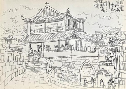 任建國速寫

