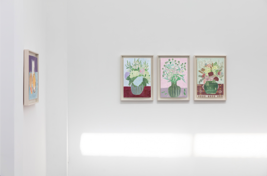愛(ài)琴個(gè)展“報(bào)答春光”  站臺(tái)中國(guó)-dRoom空間展覽現(xiàn)場(chǎng)