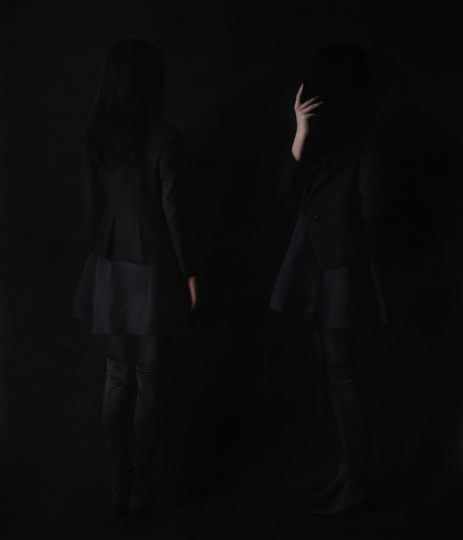 《反拍》190×162cm 布面油畫(huà) 2022
