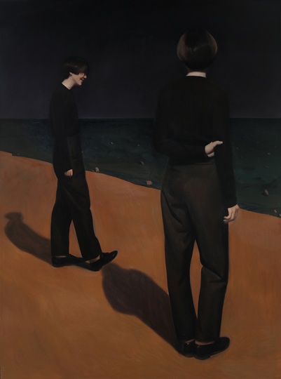 《輕而易舉的平靜》190×140cm 布面油畫(huà) 2019
