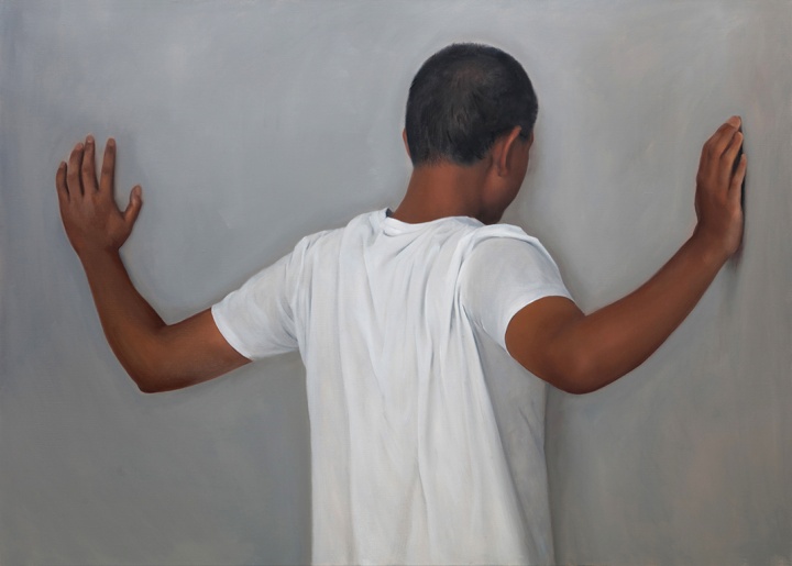 《一個(gè)無(wú)影的角落》100×140cm 布面油畫(huà) 2019
