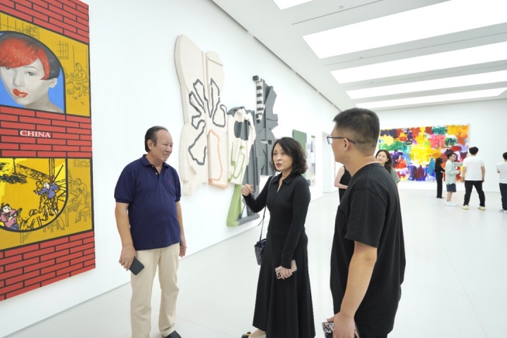 科納藝術(shù)中心首展“史鑒未來(lái)”展覽現(xiàn)場(chǎng)，深圳 2022
