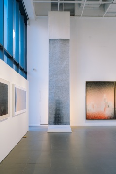 “水墨更開新象”展覽現(xiàn)場 香港中文大學（深圳）大學藝術(shù)中心 TC101 SPACE
