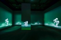 靳軍“數(shù)境等觀”傳統(tǒng)藝術(shù)與科技研究展正式開幕，構(gòu)建中國(guó)東方精神下的數(shù)字虛擬世界,范迪安,靳軍