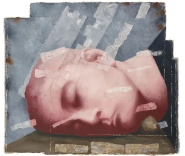 張曉剛《關(guān)于睡眠4號》

120×137cm 油彩 報(bào)紙拼貼 紙本 2018

估價(jià)：32萬-48萬港元

2023佳士得香港春拍二十一世紀(jì)藝術(shù)日間拍賣

 
