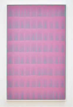 彭勇，《一念三千No.51》，PVC板、丙烯， 80x50 cm ， 2021
