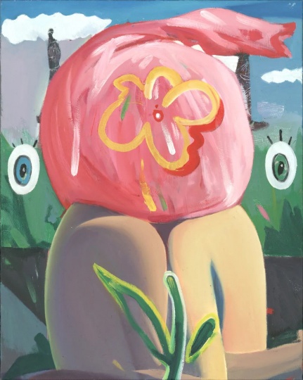 
謝玄玄《相擁》100×80cm 布面油畫 2020
4.5萬元，已售
清影藝術空間
