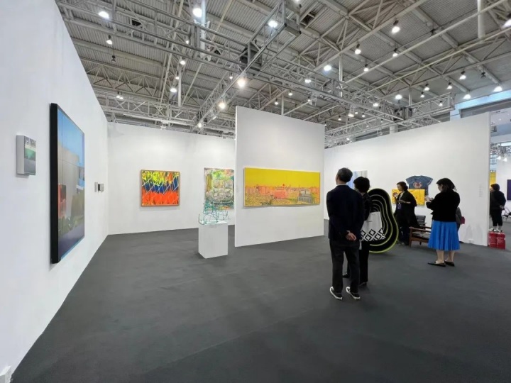 2023北京當代，CLC畫廊展位現(xiàn)場
