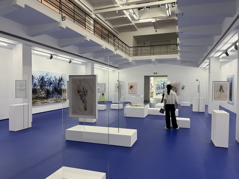 “托什·巴斯科：沒有天空”外灘美術(shù)館展覽現(xiàn)場
